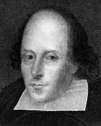 William Shakespeare, engelsk poet och dramatiker