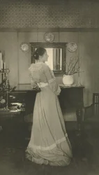 Kameraarbete: Porträtt av Mrs. C.