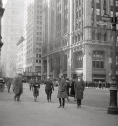 Lower Broadway, New York City, USA, 1900-talet