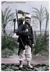 Fransk främlingslegionär, ca 1900.