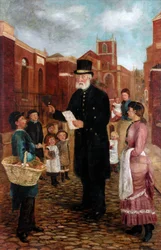 Tommy Sanderson, Town Crier, 1884