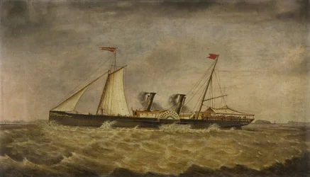 Gamla Bristol Paddle Pleasure Steamer 