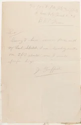 Brev till tävlingsredaktören för Liverpool Weekly Courier, 1917