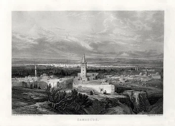 Damaskus, Syrien, 1800-talet
