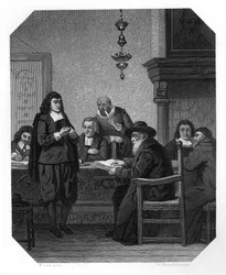 Benedict Spinoza, holländsk 1600-talsfilosof, c1870.