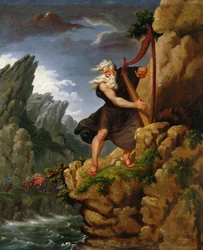 Bard, efter förlaga av Philip James de Loutherbourg (1740-1812)