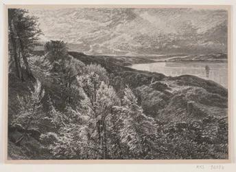 Utsikt från Munkebjerg över Vejle fjord