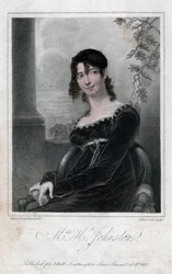 Mrs H Johnston, 1812.