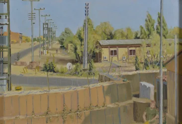 AFGAN ANA camp, 2013-14 (olja på duk)