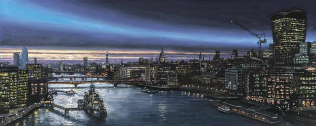 The Pool Of London, 2000 (oljemålning)