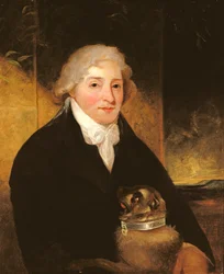 Venanzio Rauzzini med sin hund Turk, c.1795