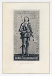 Oliver Cromwell 1599-1658, 1800-talet.
