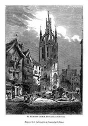 St Nicholas Church, Newcastle-Upon-Tyne, 1843