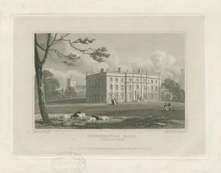 Swynnerton Hall: gravyr, nd [c 1821] (tryck)
