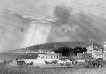 Villa Reale, Neapel, Italien, 1800-talet