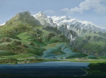 Utsikt över Mont Cenis
