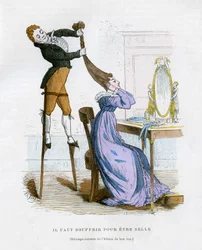 Det är nödvändigt att lida för att vara vacker, 1882-1884