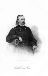General George Armstrong Custer, kavallerichef för US Union Army, 1862-1867.