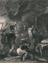 Druidernas massaker, mitten av 1800-talet.