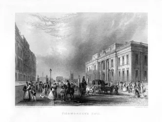 Fishmongers Hall, London, 1800-talet.