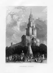 Limehouse Church, London, 1800-talet.