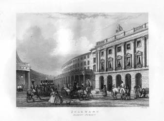 Quadrant, Regent Street, London, 1800-talet.