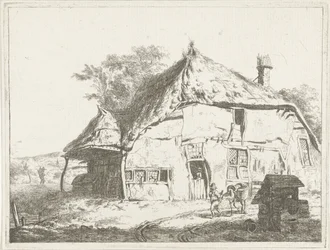 Gård vid en brunn
