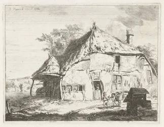 Gård nära en brunn