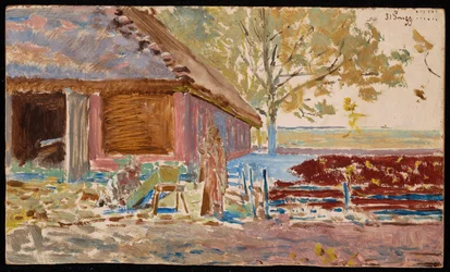 Sekelskiftet - 31 december 1899, landskap med en kista