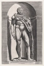 Mirror of Roman Magnificence: Emperor Commodus as Hercules, 1582., 1582.