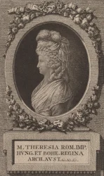 Marie-Thérèse, heliga romerska kejsarinnan.