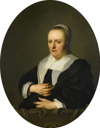 Porträtt av Sara de Bie