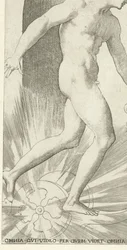 Apollo med lagerkrans på en vagn Gods and Goddesses (serietitel)