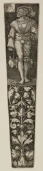 Dolkslida med en Landsknecht