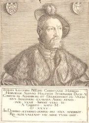 Porträtt av kung Christian III