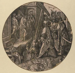 Pilatus visar Kristus för folket (Ecce Homo) The Round Passion (serietitel)