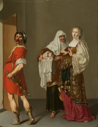 Salome med Johannes Döparens huvud, mitten av 1600-talet.