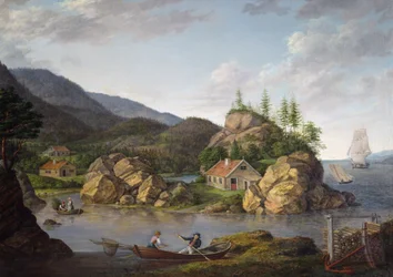 Landskap (olja på duk)