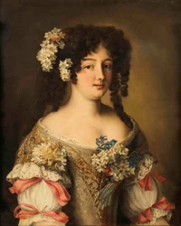 Jacob Ferdinand Voet - Diane-Gabrielle Damas de Thianges, felidentifierad med Hortense Mancini