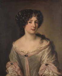 Porträtt av hertiginnan Mancini Colonna (1646-1699)