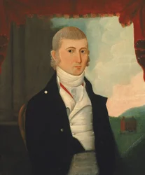 Kapten Charles McKnight, 1800.