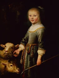 Porträtt av Maria Stricke av Scarlet