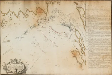 Slaget vid Viborg Bay, 1790 Karta, 1790