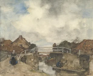 Holländska kanalen, Rijswijk, andra hälften av 1800-talet.
