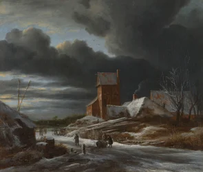 Vinterlandskap Vinterlandskap