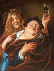 Bacchus och en anhängare, efter 1645.