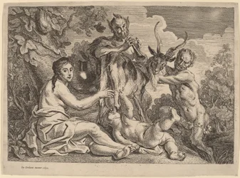 Jupiter får näring av geten Amalthea