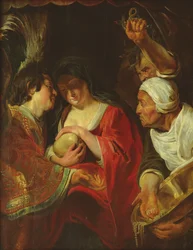 Temptation of St. Mary Magdalene (olja på pannå)