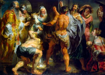 Apostlarna Paulus och Barnabas i Lystra