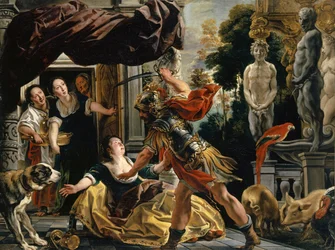 Odysseus och Kirke, ca 1630-1634